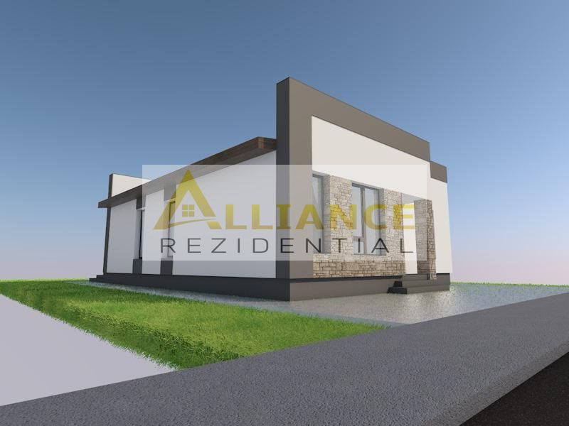 Casa individuala parter || 4 camere 2 bai || teren 469mp - Poză 2