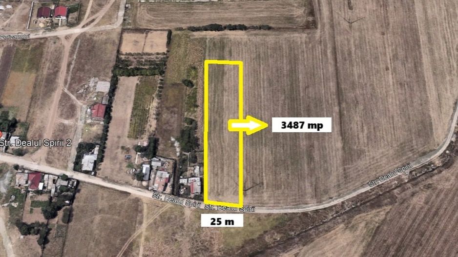 Teren intravilan de vanzare Cumpana  Strada DEALUL SPIRII Constanța - Poză 1