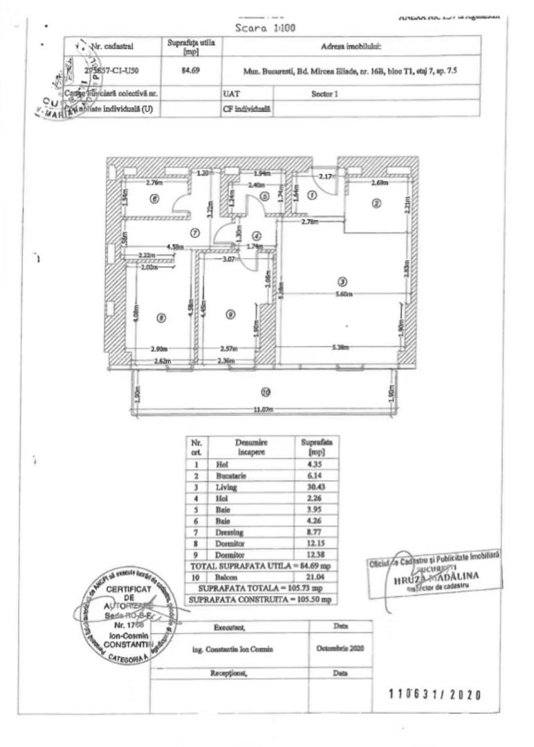 Inchiriere apartament 2 camere zona Floreasca - Poză 9