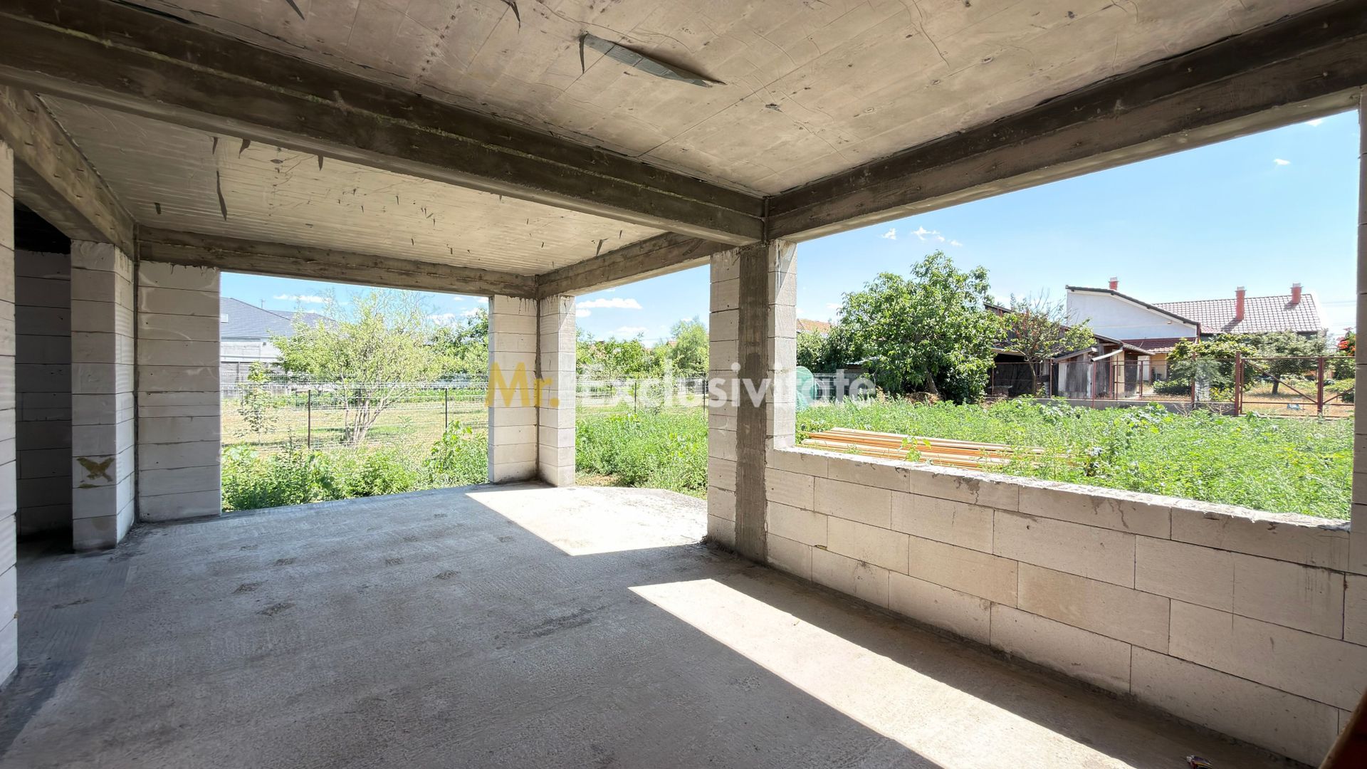 Casă in construcție P+M, Teren 565 mp - Str. George Enescu - Carei - Poză 8