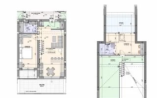 Penthouse 3 camere, 107 mp utili + logie 18 mp, vedere panoramică spre munți - Schiță 22