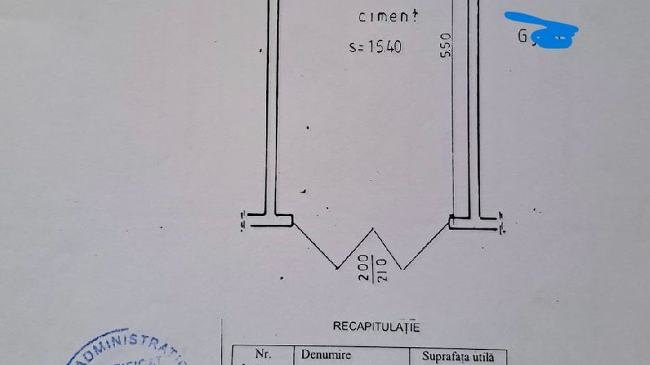 4 camere || Aviatorilor / Uruguay - Schiță 19