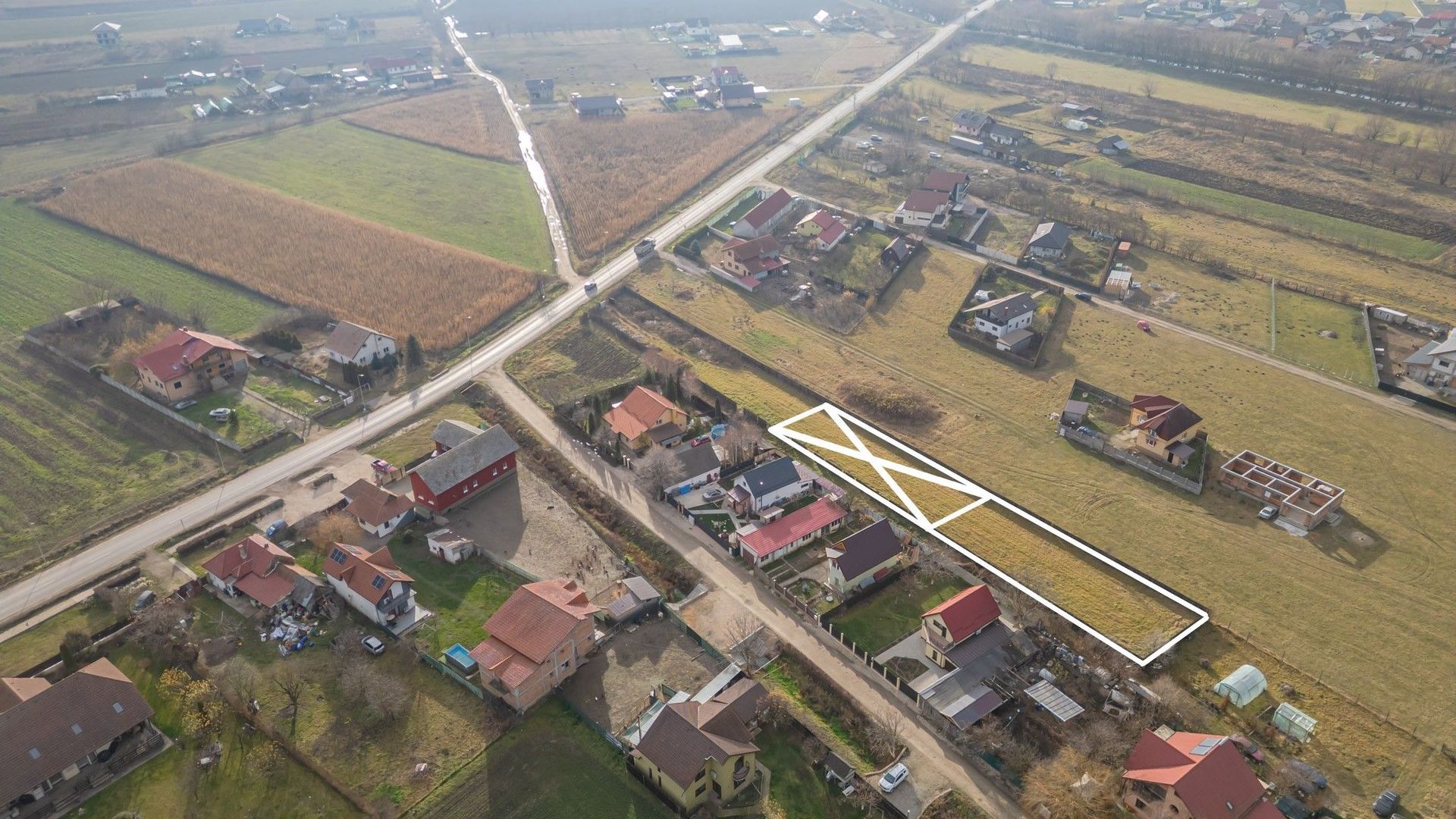 Două Loturi Alăturate de 500 mp Disponibile în Bod, Strada Gării - Poză 2