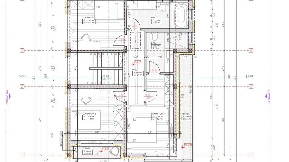 Casa Individuala | nZEB | Panouri Fotovoltaice si Stocare | Popești - Schiță 9