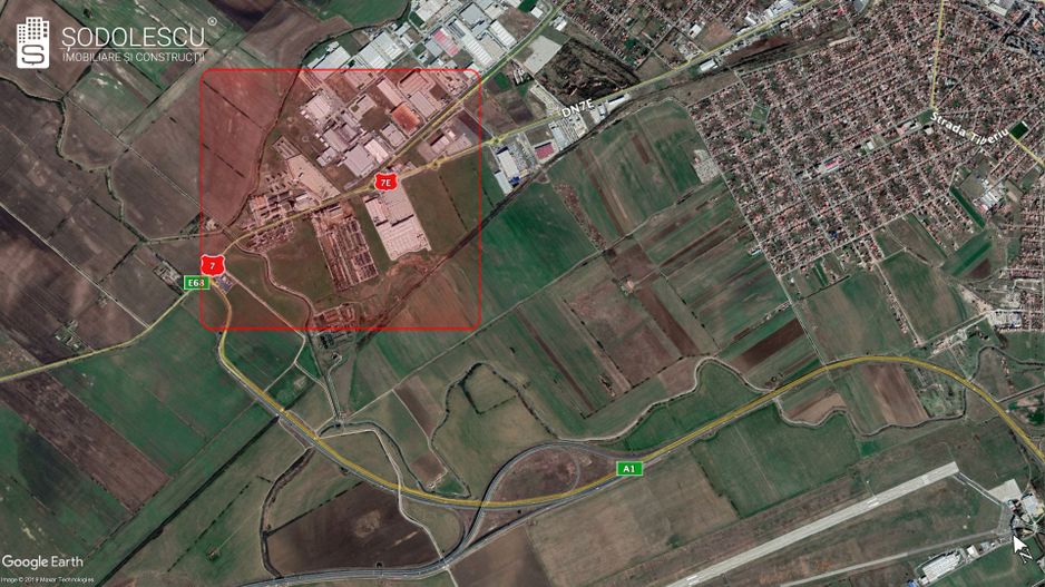 Teren pentru industrie Arad Vest - Poză 1