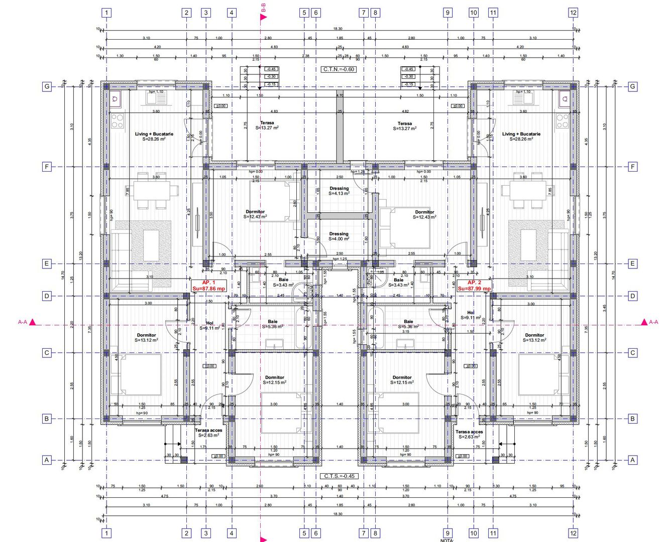 Giroc | Duplex pe parter | 3 dormitoare | Despartin prin dressing - Poză 8