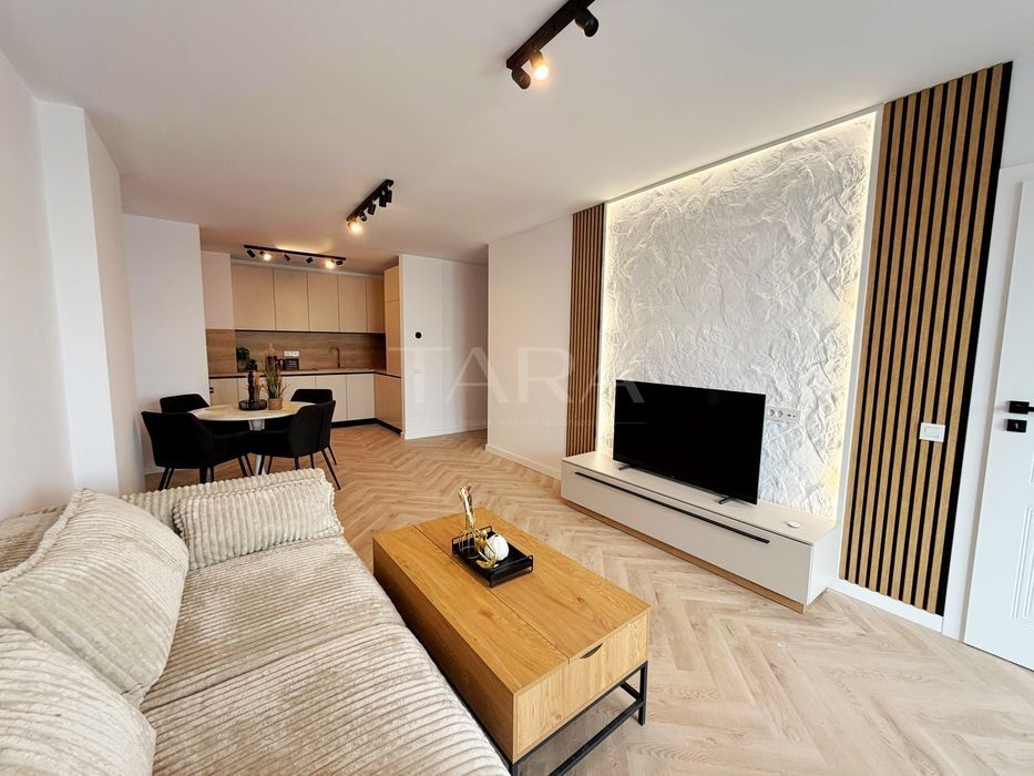Apartament 2 camere mobilat premium, complex cu facilități complete. - Poză 1