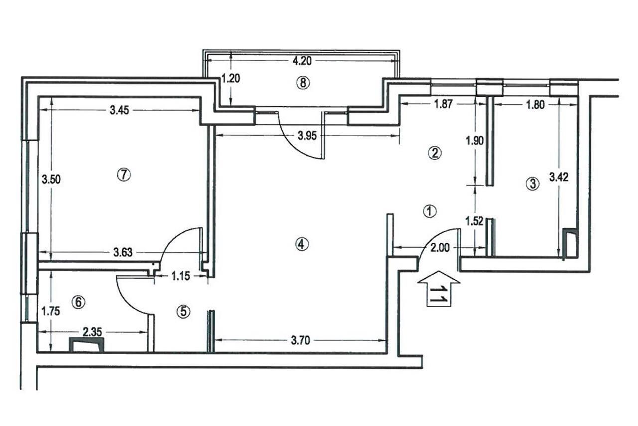 Apartament mobilat si cu loc de parcare - Schiță 16