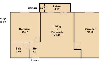 Apartamente cu 3 Camere | Dezvoltator | Comision 0% | Zona VIVO BMW - Poză 3
