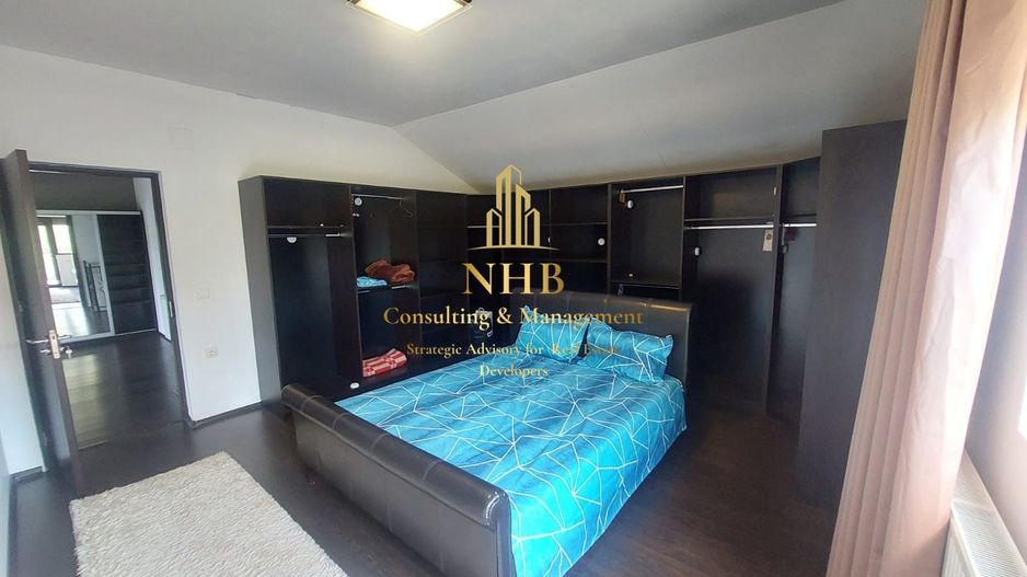 Vila de inchiriat 5 camere cu piscina -P+1- 208 mp Tunari- Pipera - Poză 42