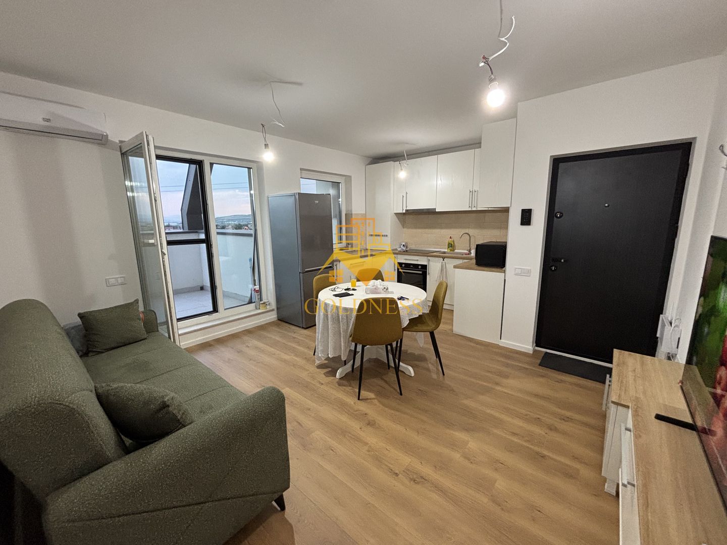 3 camere, modern, parcare, prima închiriere, terasă 46 mp, totul nou - Poză 12