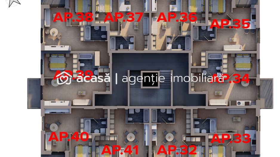Apartament nou, cu 2 camere - ARED – Direct de la dezvoltator - Poză 5