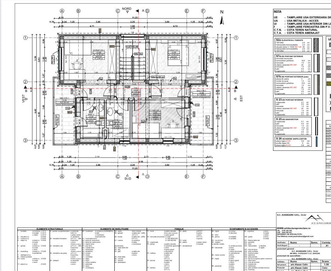 Nou pe piață | case cu 500 teren | ansamblu nou construit - Schiță 10