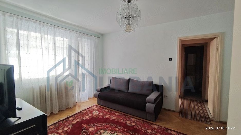 Apartament 2 camere semidecomandat, 50 mp, etaj 1, zona Tătărași - Str. Vasile Lupu, Iași - Poză 1