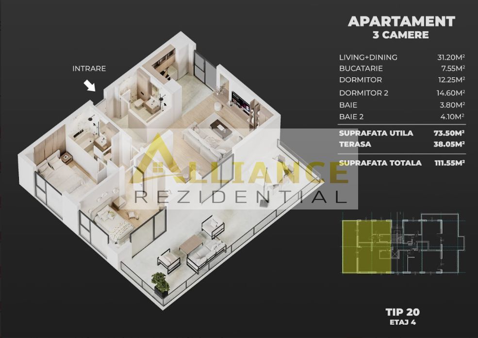 ANSAMBLU NOU | Sos. Leordeni | Preturi de la 83.640 EUR TVA inclus - Poză 8