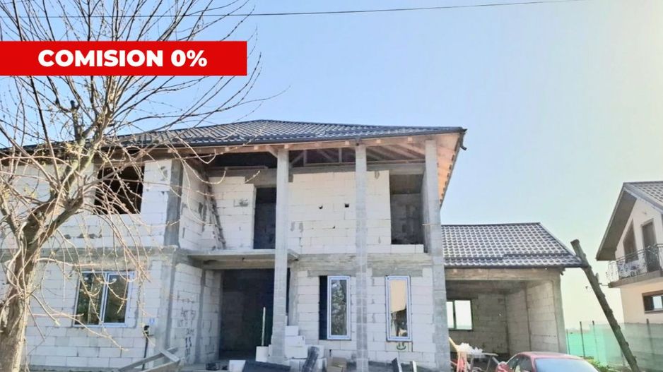 Casă la roșu cu posibilitate de personalizare proprie-teren 800 mp- Tartasesti - Poză 1