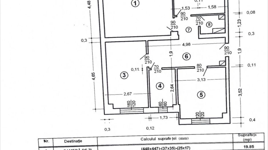 Apartament 3 camere de vanzare Pacii - Poză 5
