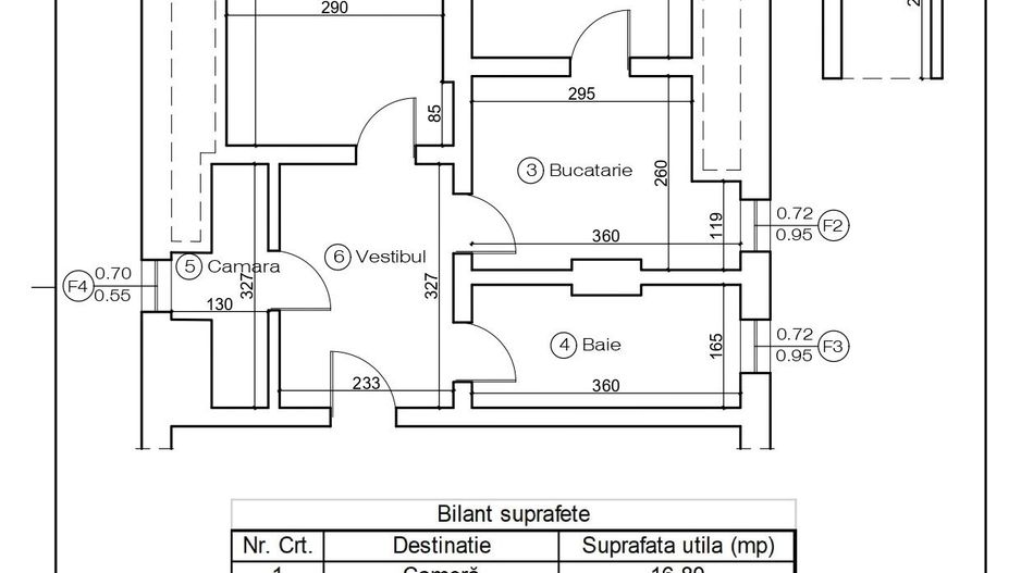 Schei, zona SRI, apartament doua camere 55mp, priveliste superba, 119000 euro - Poză 3