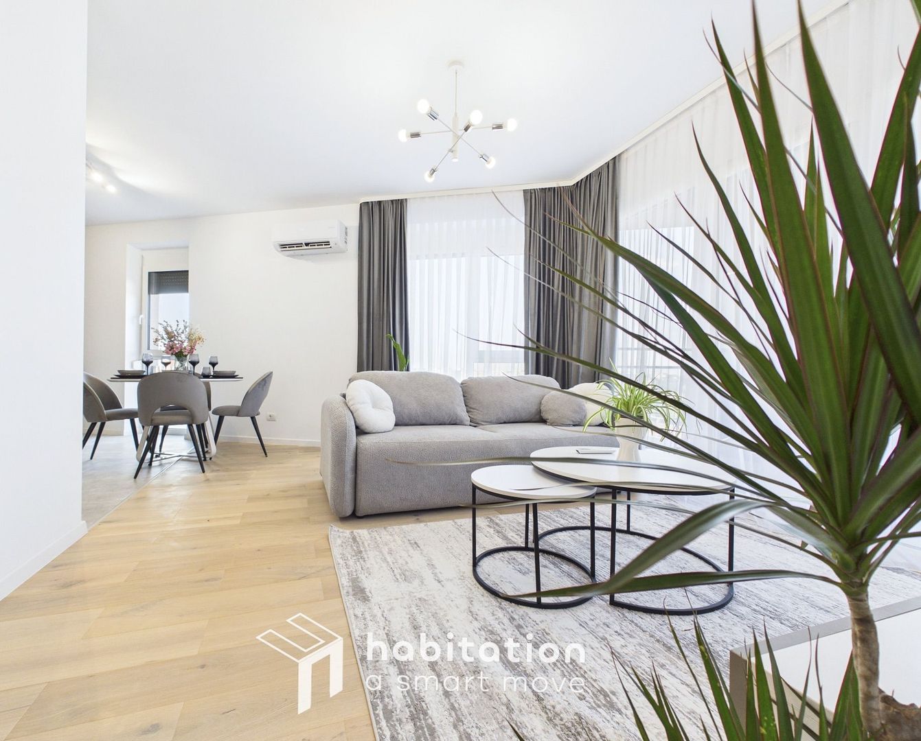 Apartament cu vedere spectaculoasă, prima închiriere,  Nord One - Poză 3