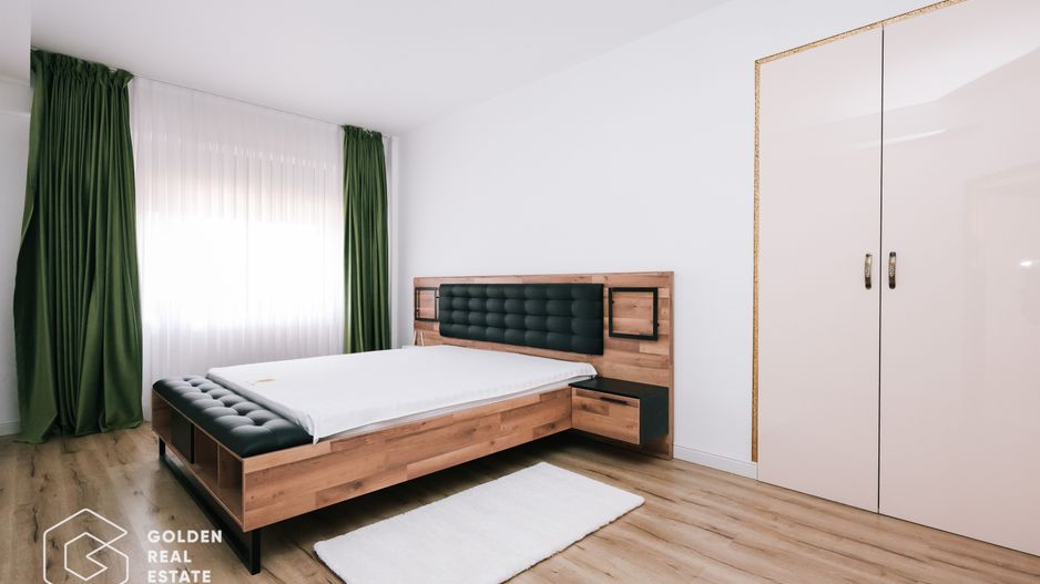 Apartament 3 camere, complet mobilat, garaj inclus – Pipera, 93 mp - Poză 11