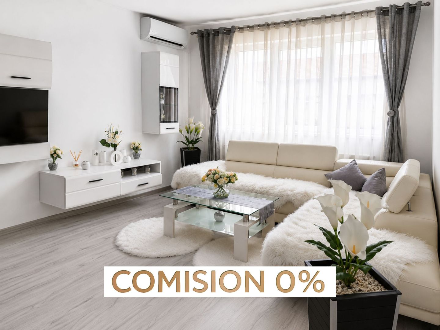 COMISION 0%, Apartament 3 Camere, RENOVAT, 60 mp, Spitalul Județean - Poză 1