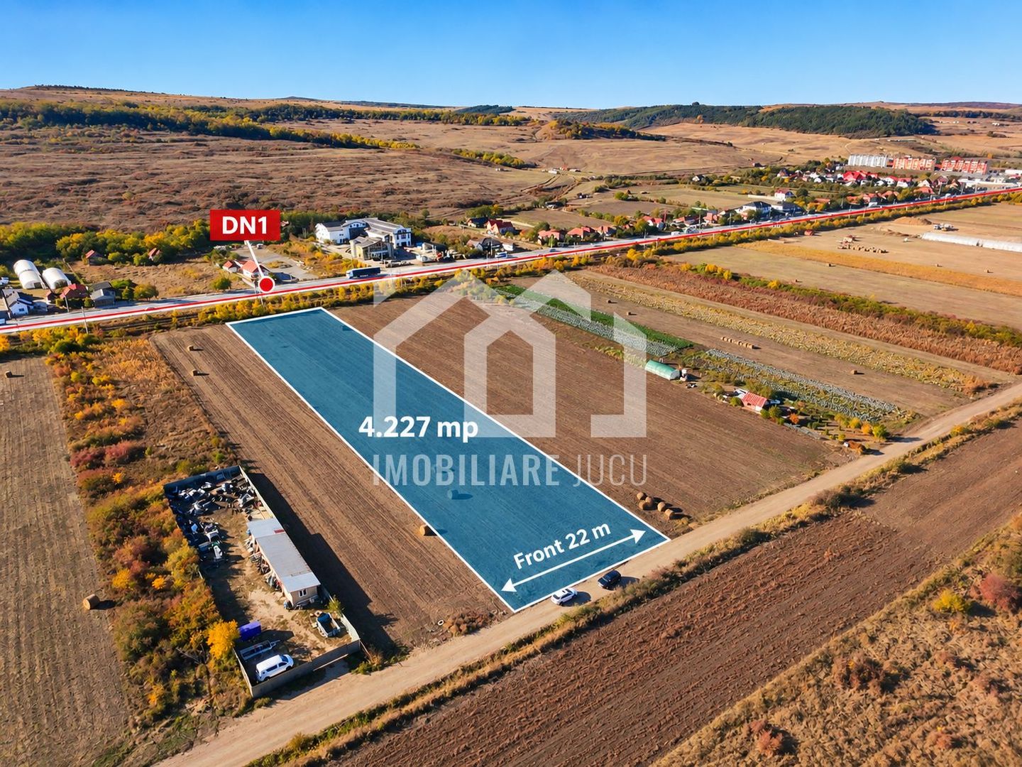 Teren Industrial | Hală • Service • Parcare TIR | 4.227 mp - Poză 1