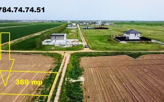 Teren Intravilan 369 mp utili - comuna Berceni - Poză 1