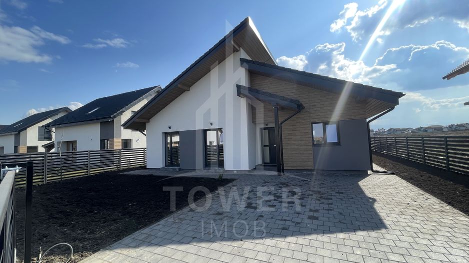 Casă pe un singur nivel INDEPENDENTĂ ENERGETIC - Cartier NOU - Poză 8