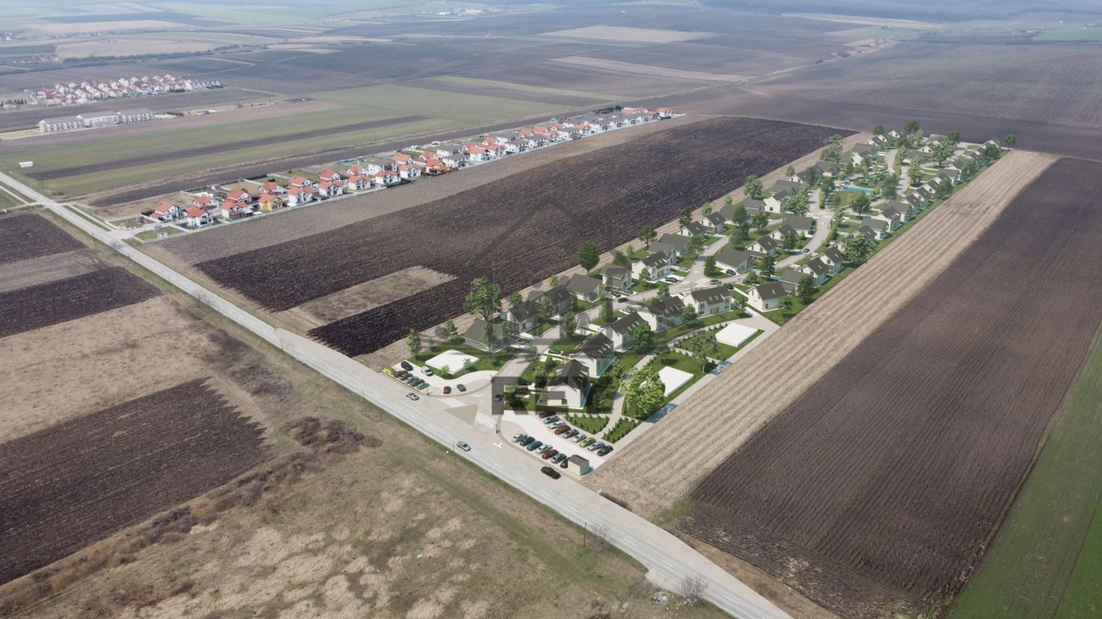 Teren cu autorizație de construcție și utilități - Poză 4