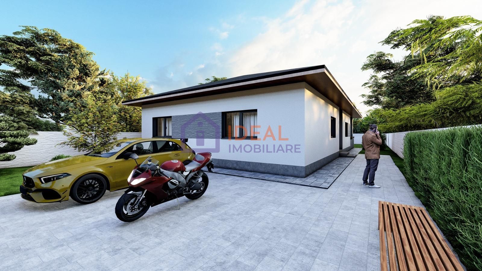 Casa pe un singur nivel cu 460 mp teren, in Cisnadie - Poză 5