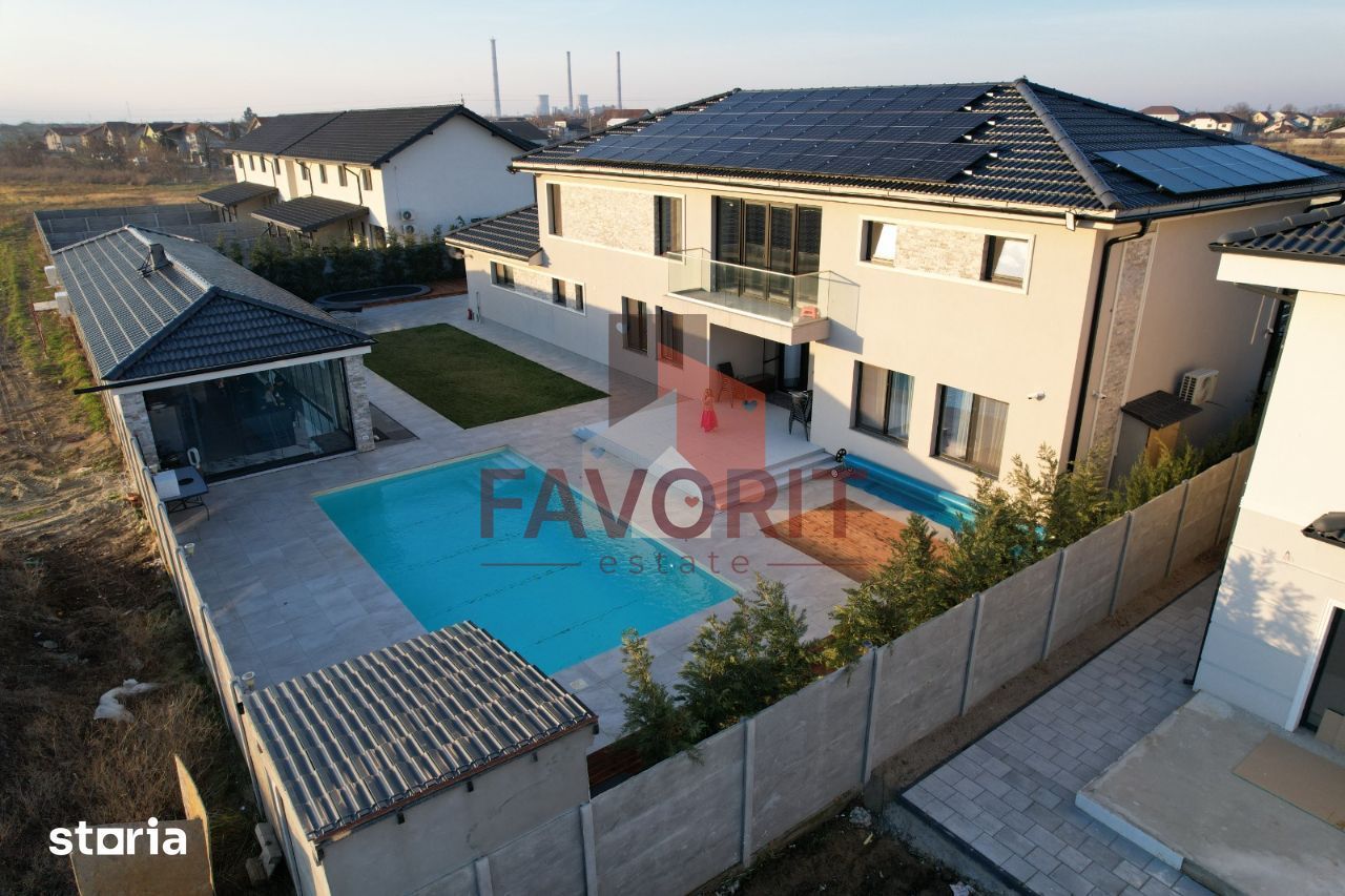 Vilă de Lux cu Piscină Încălzită |428mp utili |Teren 1.200mp | Chisoda - Poză 1