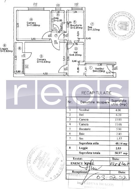 VANZARE 2 CAMERE I DECOMANDAT I METROU I PARCUL DRUMUL TABEREI - Poză 7