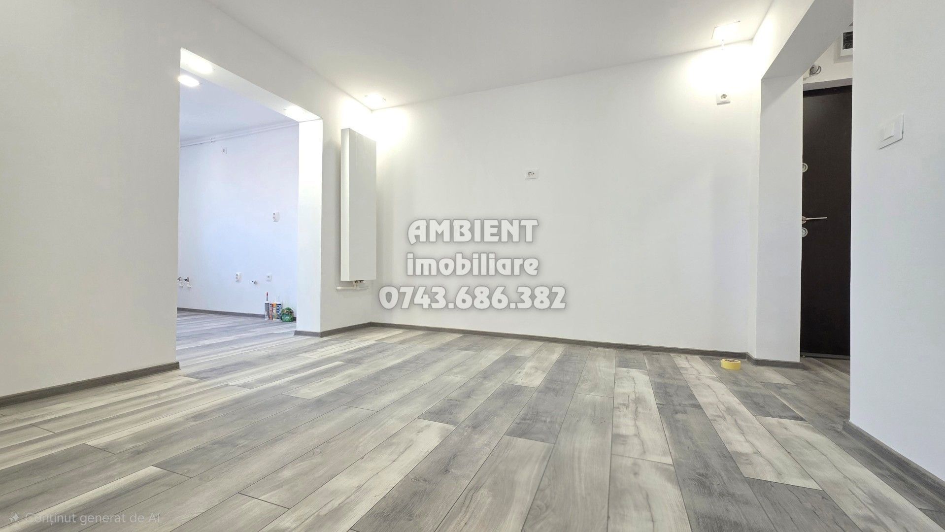 Apartament cu 2 camere, modificat în 3 camere, renovat total, zona DONICI; - Poză 2