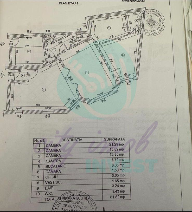 Două apartamente într-o vilă eleganta | Zona Unirii – Romulus | 129 mp - Poză 10
