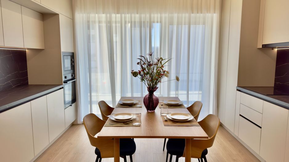 Apartament cu 2 camere, mobilat complet, terasă 10.42 - întabulat - Poză 7