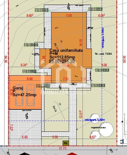 Proiect 8 case autorizate Jucu | 8000 mp | 2 accese | 60€/mp - Poză 6