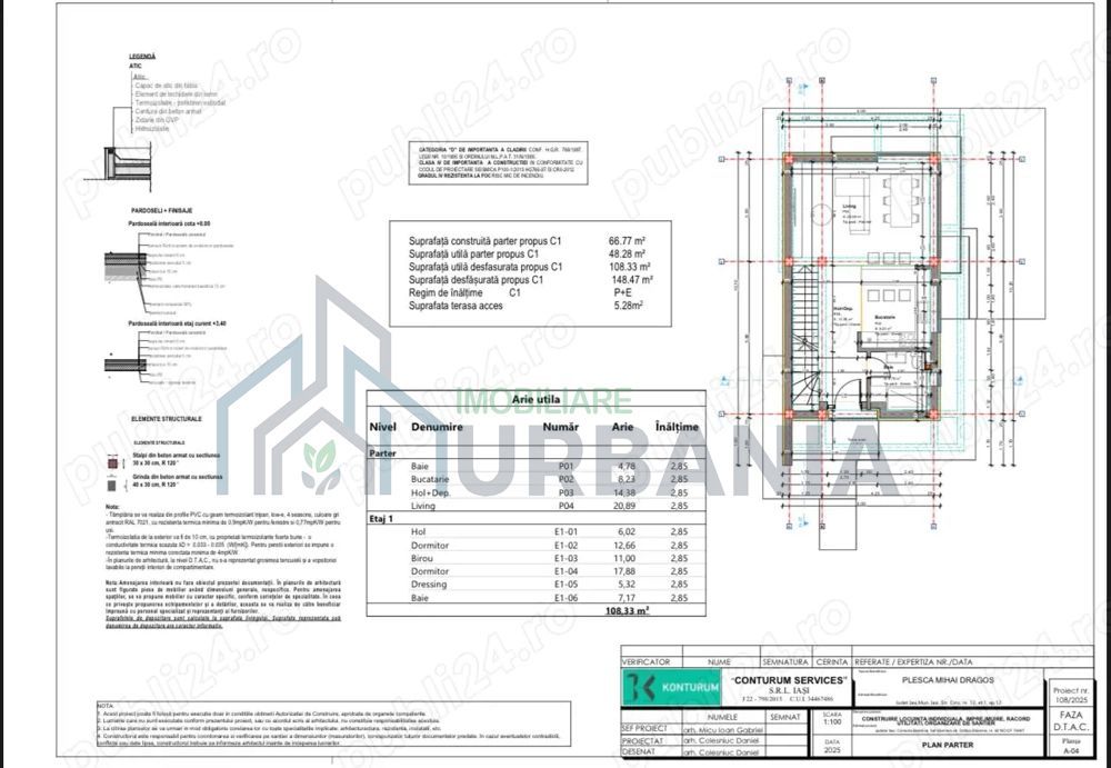 Teren intravilan cu autorizație de construire, Bârnova, Iași - Poză 4