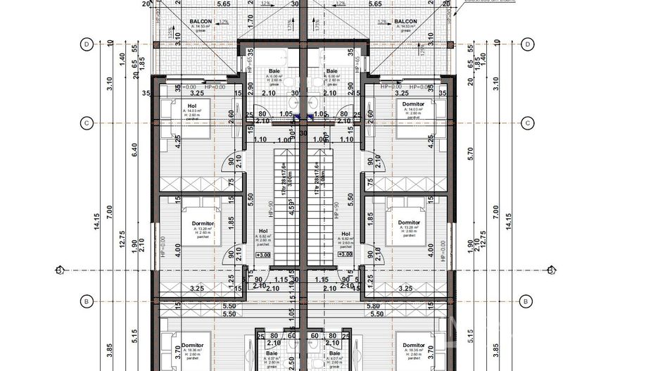 Duplex finisat la Cheie cu panorama superba in Chinteni ! - Schiță 20