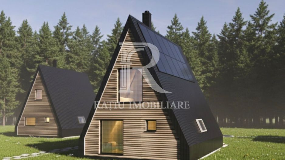 Structură A Frame modernă pentru case premium și Airbnb - 2 CAM - Poză 3