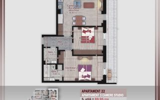 3 Camere Imobil Stil Boutique,Pallady-Nicolae Teclu,Metrou,1/2 Parcare - Poză 3