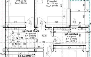 Casa moderna S+P+E+M | 180 mp utili,  pe strada Fagurelui! Comision 0! - Schiță 12