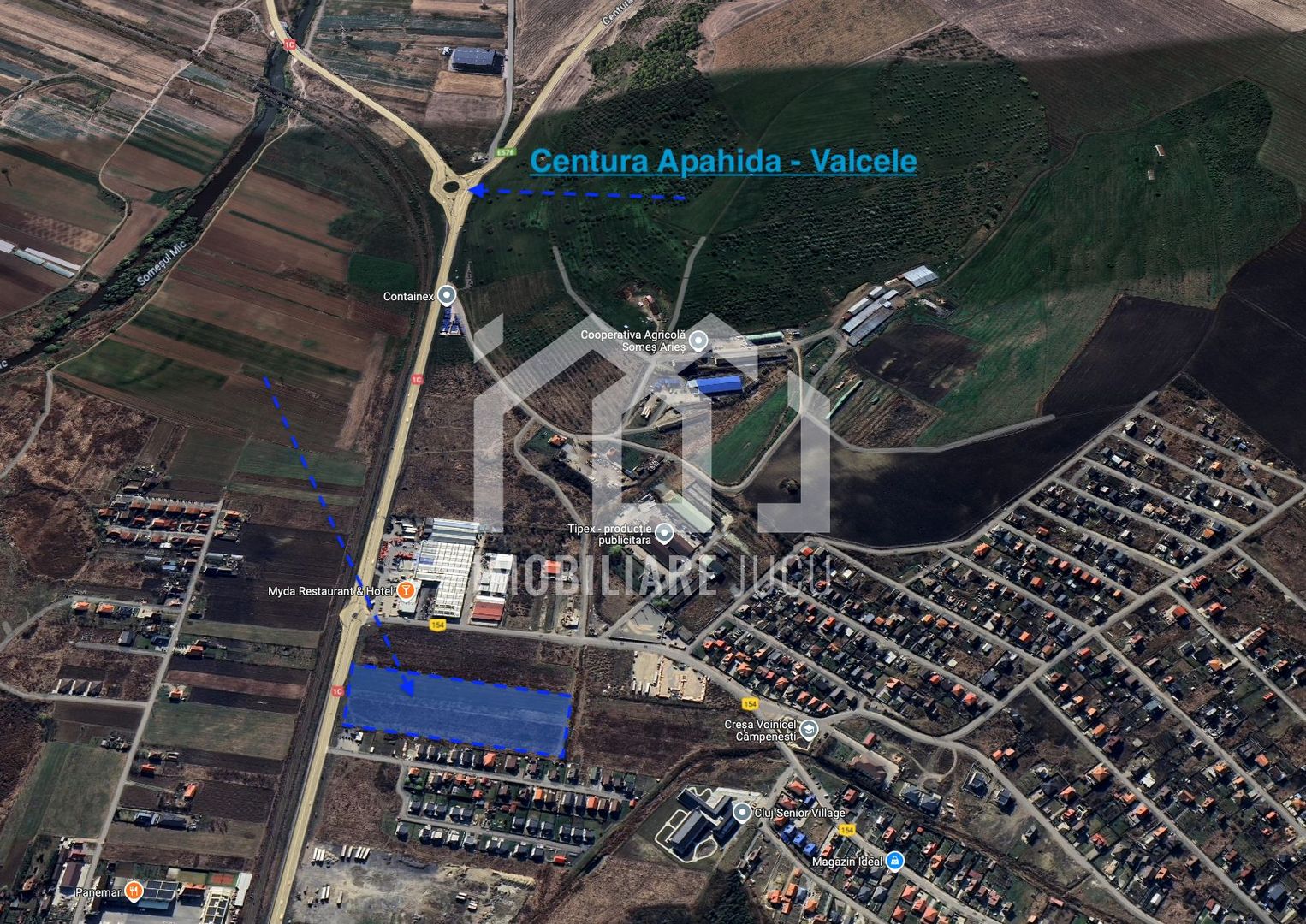 Teren ideal pentru Spații Comerciale,  comuna Jucu, DN - Poză 1