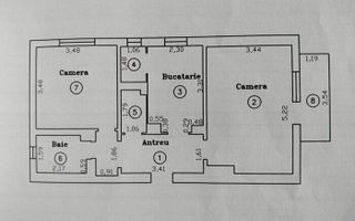 Vanzare apartament decomandat, central in Apahida. - Poză 7