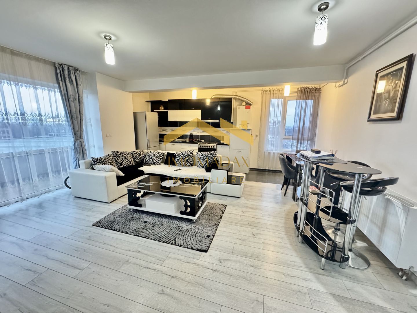 -Apartament mobilat -2 camere North Star-Aradului- - Poză 3