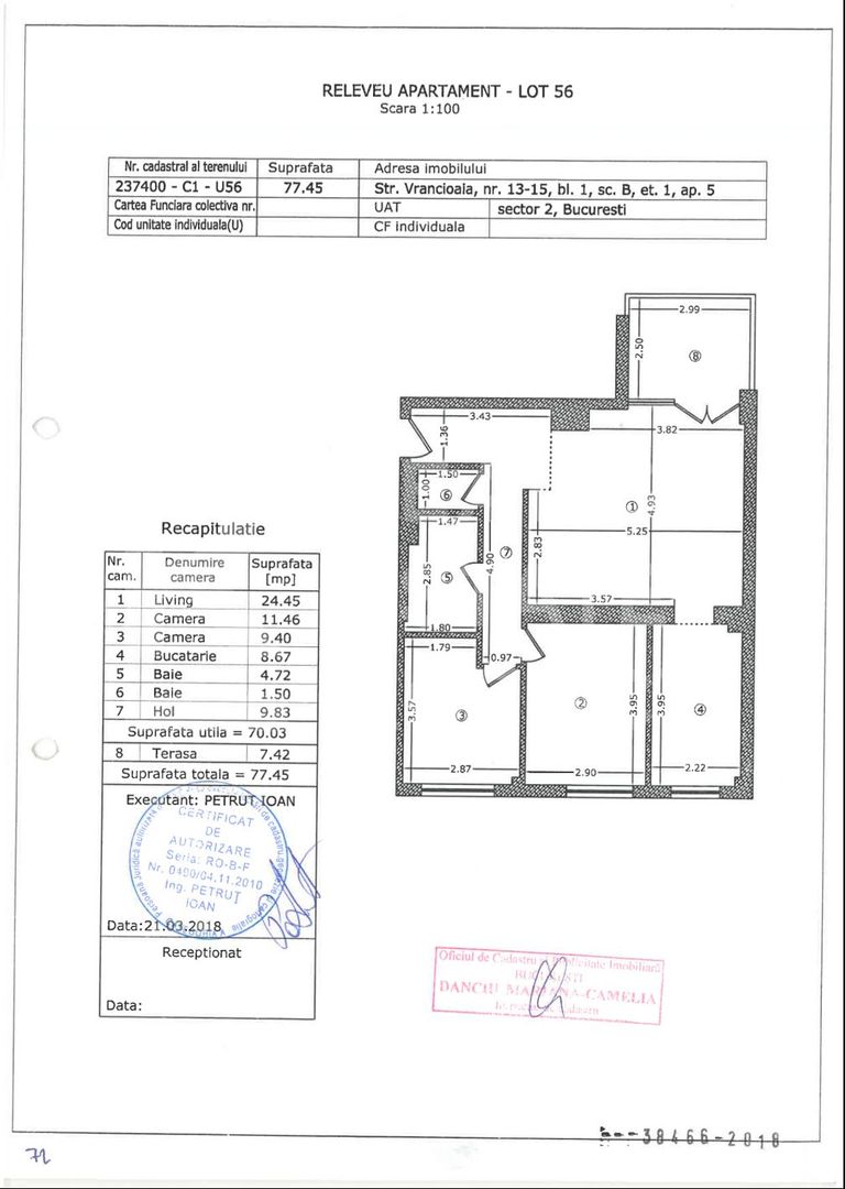 Apartament cu 3 camere, Floreasca Residence - Schiță 10