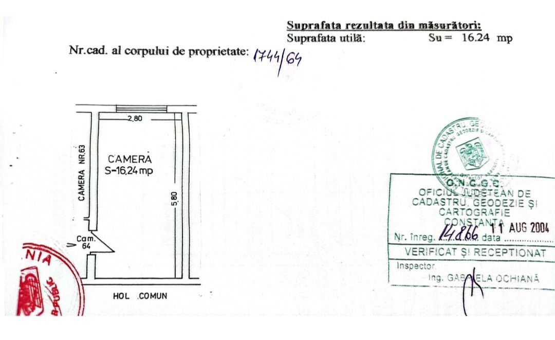 CET - Anda | Garsoniera igienizata | recuperare investiție 8 ani - Schiță 2