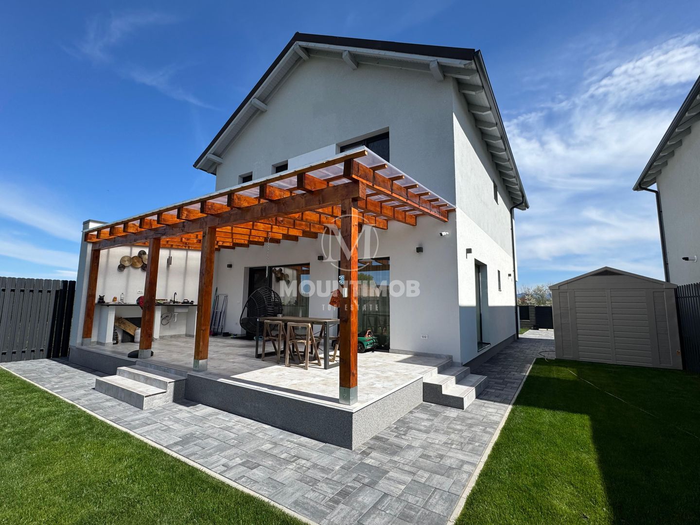 Ultima unităte disponibilă, Casă modernă 140 mp/utili, Stupini - Poză 3