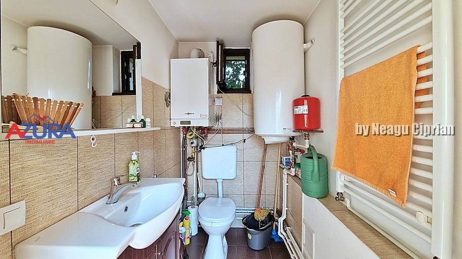 Casă Budeasa Mare 122 mp, teren 406 mp, renovată și mobilată - Poză 21