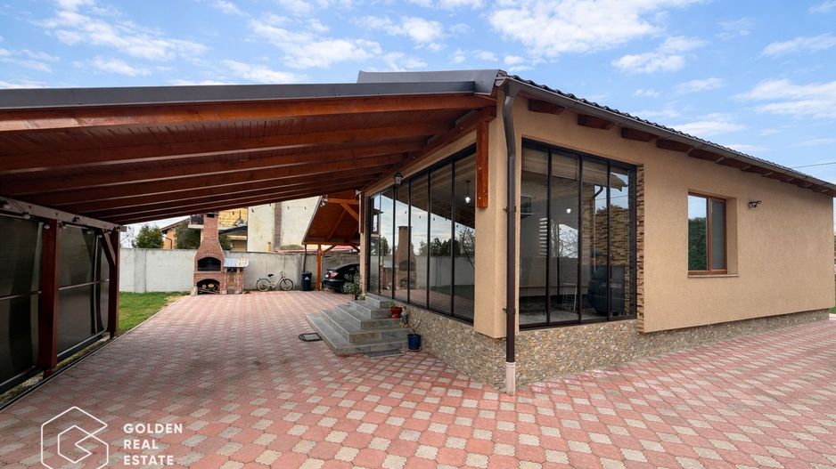 Vila la cheie, 3 camere Mandruloc, 1055mp teren, garaj, la 13 km de Arad - Poză 13