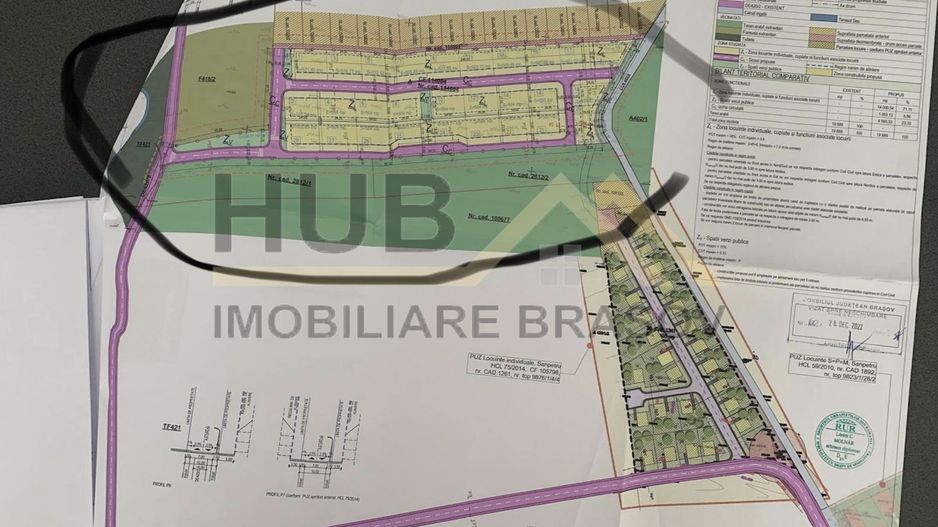 Loturi de Teren | Sanpetru | Drumu Cu Plopi | PUZ | 500mp - Poză 6